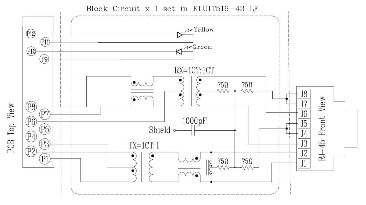 klu1t516-43 lf schematic