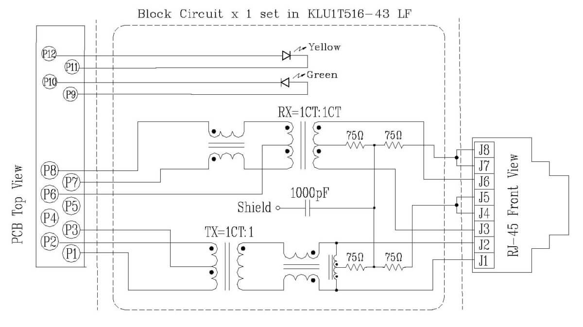 klu1t516-43 lf schematic